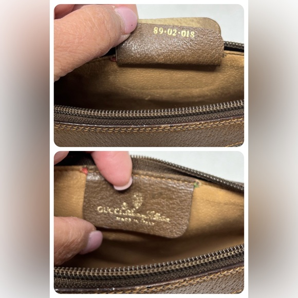 Gucci Crossbody Shoulder Bag Vintage Gucci Web Sherry Line - Picture 5 of 15